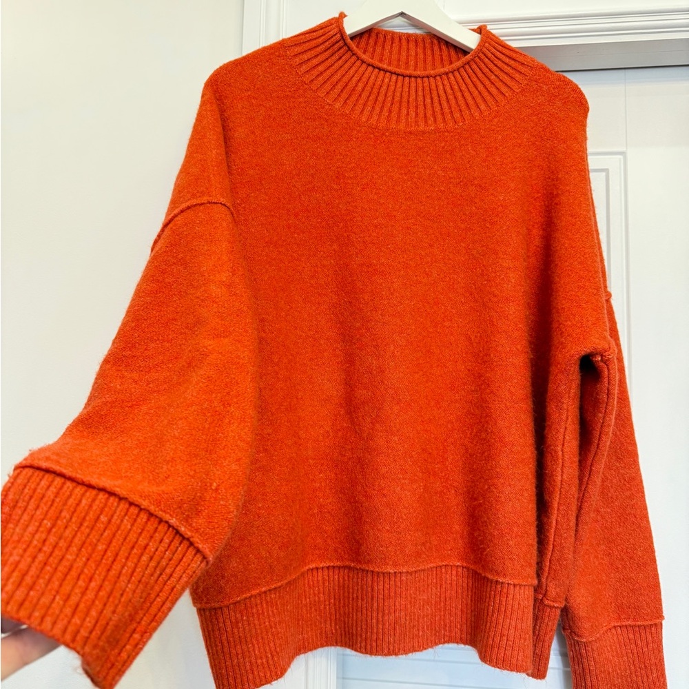 Universal Thread oversized sweater orange rust fall XXL super soft